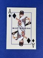 2000 Pacific Invincible ~ Mike Mussina ~ Diamond Aces ~ 5 ~ Orioles