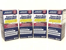 4 PACK Super Beta prostate Advanced Supplement 240 Berry Flavor chewables 8/27