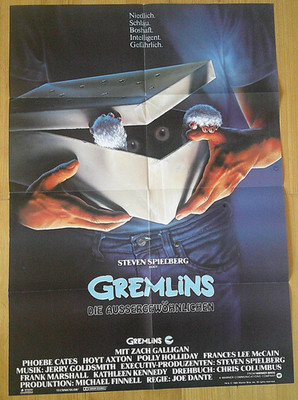 GREMLINS - KLEINE MONSTER - Kinoplakat A1 ´84 - Joe Dante PHOEBE CATES