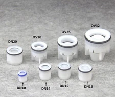 NEW-Plastic Insert Check Valve Non-Return One Way Water Control 10mm-32mm