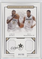 2016 National Treasures Collegiate 84/99 Damian Jones Wade Baldwin IV #48 11uq