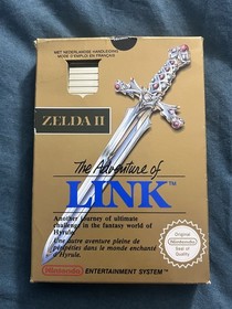 Nintendo Zelda II The Adventure of Link NES PAL 1989 en bo&icirc;te avec manuel