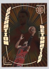 2021-22 Panini Illusions Operation Detonation Orange Zach LaVine #9 1cc0