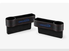 Drivaro Car Seat Gap Filler Organizer 2 Pack Storage Cup Holder Drivaro Car Seat Gap Filler Organizer 2 Pack Storage Cup Holder
