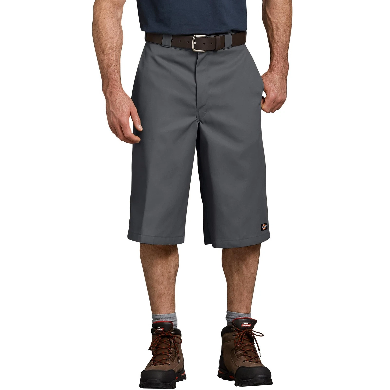 Dickies Men's 15 Inch Loose Fit Multi-Pocket Work Short, Charcoal, 44