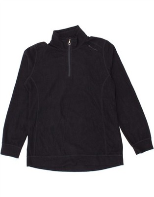 Champion Damen Fleecepullover mit Reißverschluss am Ausschnitt UK 20 2XL dunkelblau Polyester ZD04
