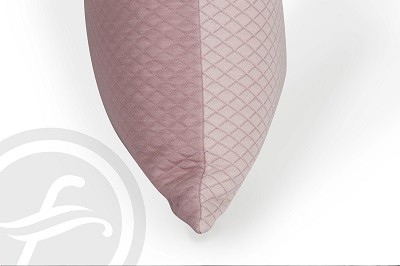 Bella Donna Sommerkissen Bezug Doubleface 40x80 cm 0528 Amethyst angenehm weich