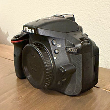 Nikon D5300 24.2 MP Digital SLR Camera - Black Body Only HDMI USB