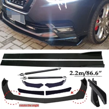 For Nissan Kicks Front Bumper Lip Spoiler Splitter Car Body Rear
