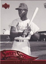 2005 (CARDINALS) Sweet Spot Classic #54 Lou Brock
