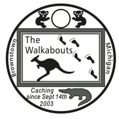 The Walkabouts 2016 Pathtag #40414 GEOCACHING Pathtags Bear Geocoin USA Tag