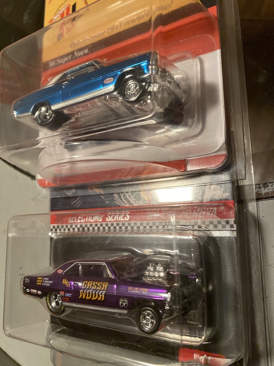 2014&2017 HOT WHEELS RLC SELECTIONS SERIES '66 SUPER NOVA & 'GASSA
