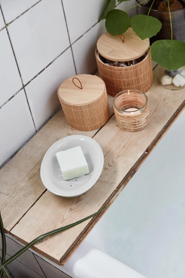 Vintage Keramik Seifenschale 2-tlg. Creme 15cm Altum Seifenhalter Seifenablage - Bild 4 von 4