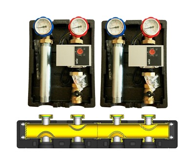 Pump Assembly Pumpenverteilergruppe 2 Compartment Environ And Wilo
