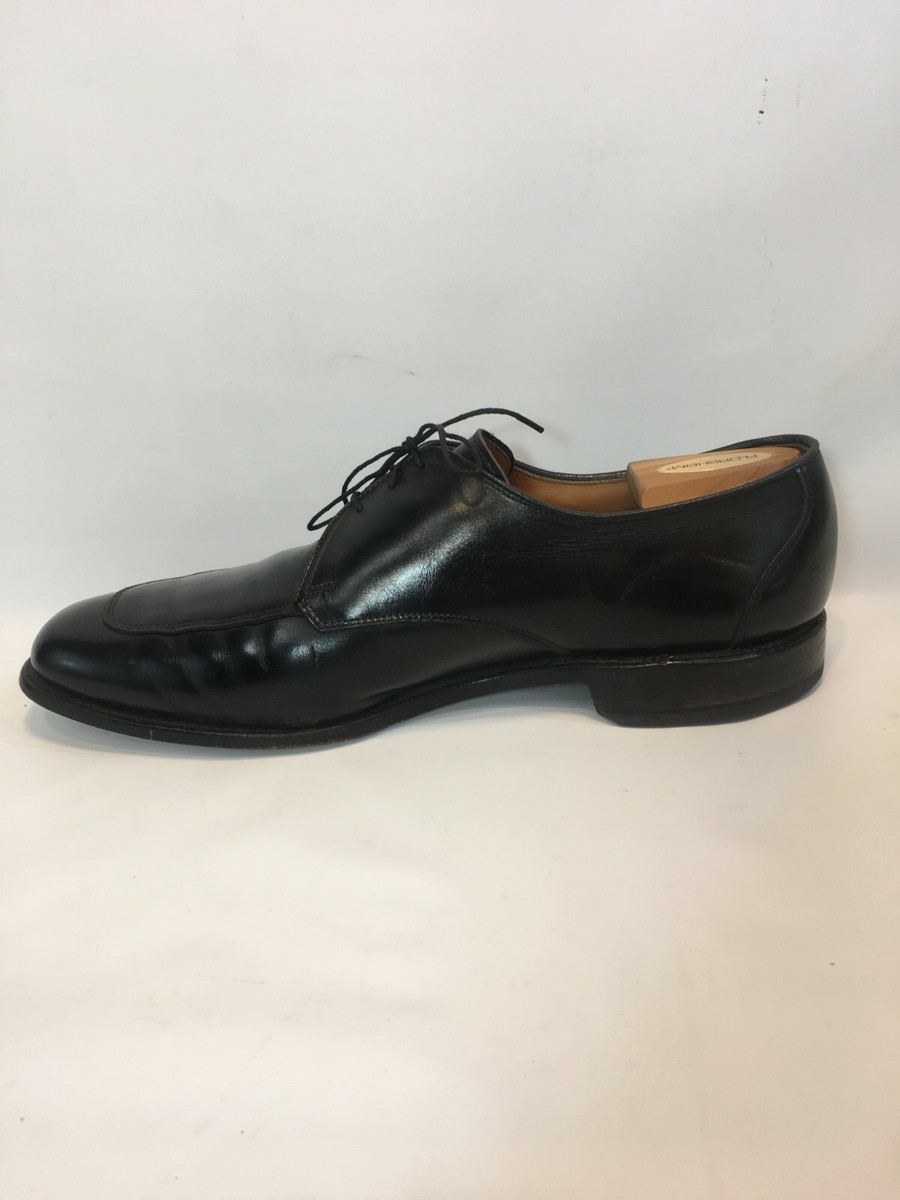 Allen Edmonds Burton Black Laced Apron Toe Derby Mens Dress  display picture 3