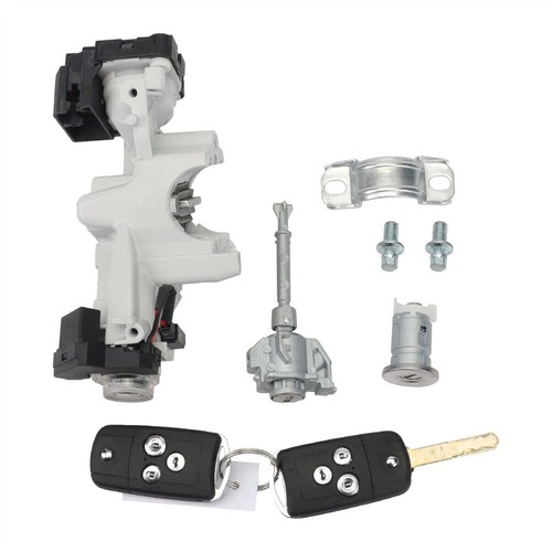 Ignition Switch Door Lock Cylinder Keys Full Set Fit For Honda Civic 2012-14 - Picture 1 of 7