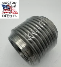 DD USA 304 SS Exhaust Flex Bellows 3.5" ID Flex Joint Pipe ULTRA STRONG 4" Long