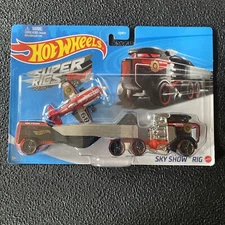 HOT WHEELS SUPER RIGS SKY SHOW RIG & MADD PROPZ NIP