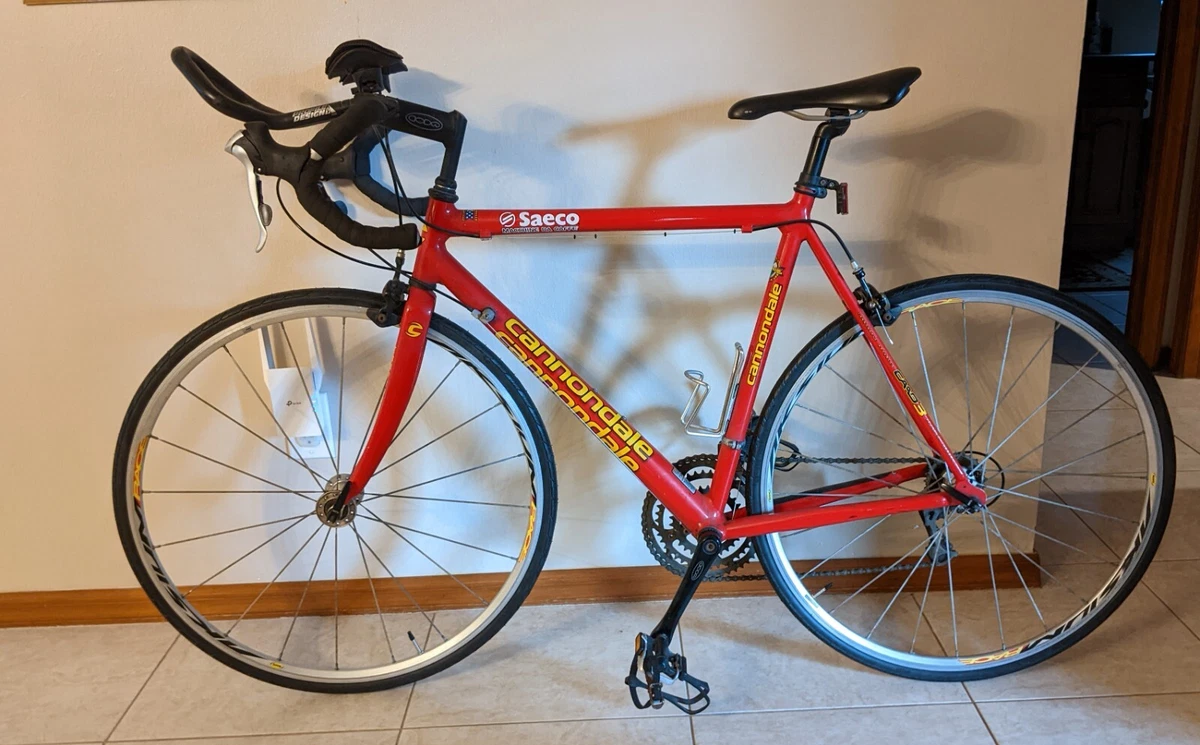 Cannondale Saeco Machine de Cafe Caad 3 Road Bike w Extras eBay