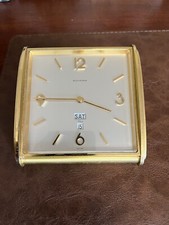 Tischuhr Swiss Made Imhof Bucherer Top Zustand 