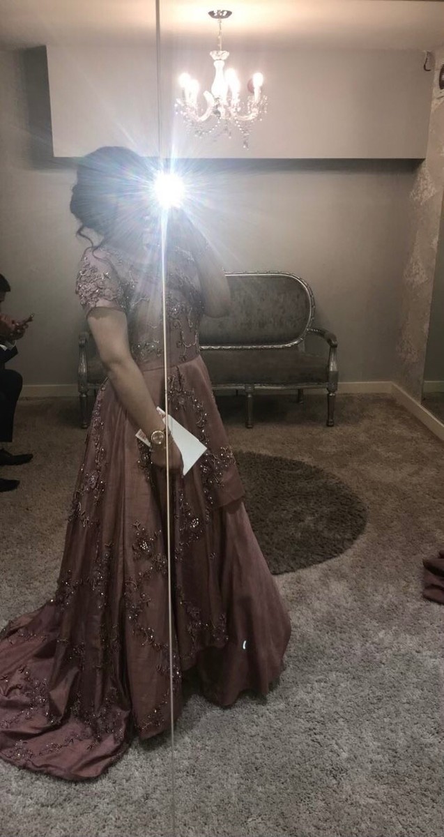 Elegant Indian Bridesmaid Dress Pink Size Small Used | eBay UK