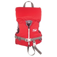 STEARNS CLASSIC INFANT LIFE JACKET RED UP TO 30LBS
