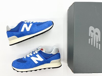 Brand New Men New Balance 574 WL2 Royal White Cream Red Brand New Men New Balance 574 WL2 Royal White Cream Red