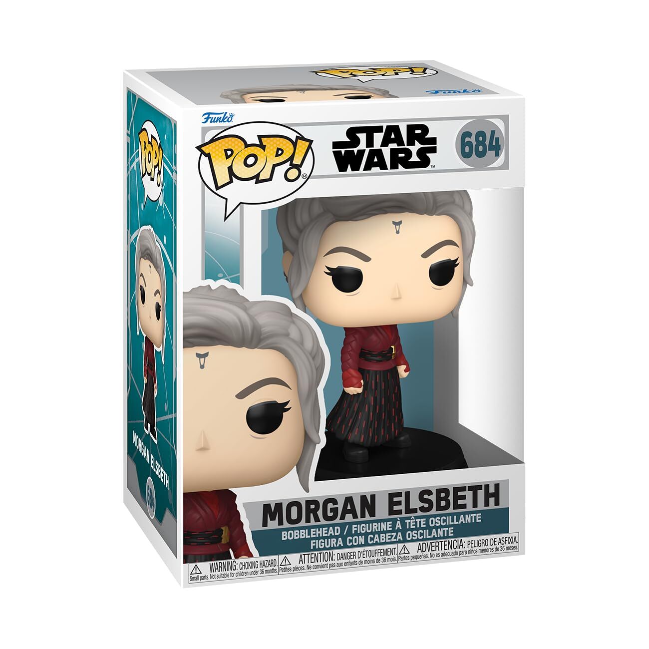 Funko Pop! Vinyl: Star Wars Ahsoka - Morgan Elsbeth- Figura in Vinile da Collezi