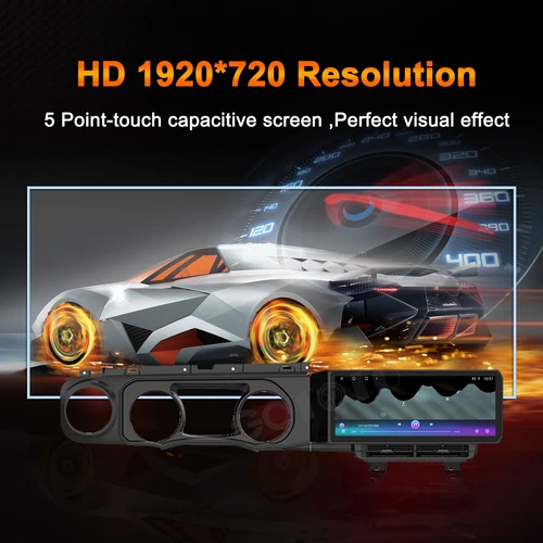 Android 12 Auto Receiver w/ HD Screen For Jeep Wrangler JL Gladiator 2018-2021 - Picture 8 of 13