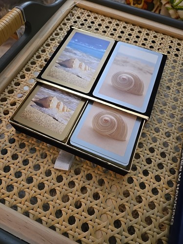 Seashell Beach 2-Deck Congress Playing Cards Bridge Regular Index Narrow Bicycle - 第 5/6 張圖片