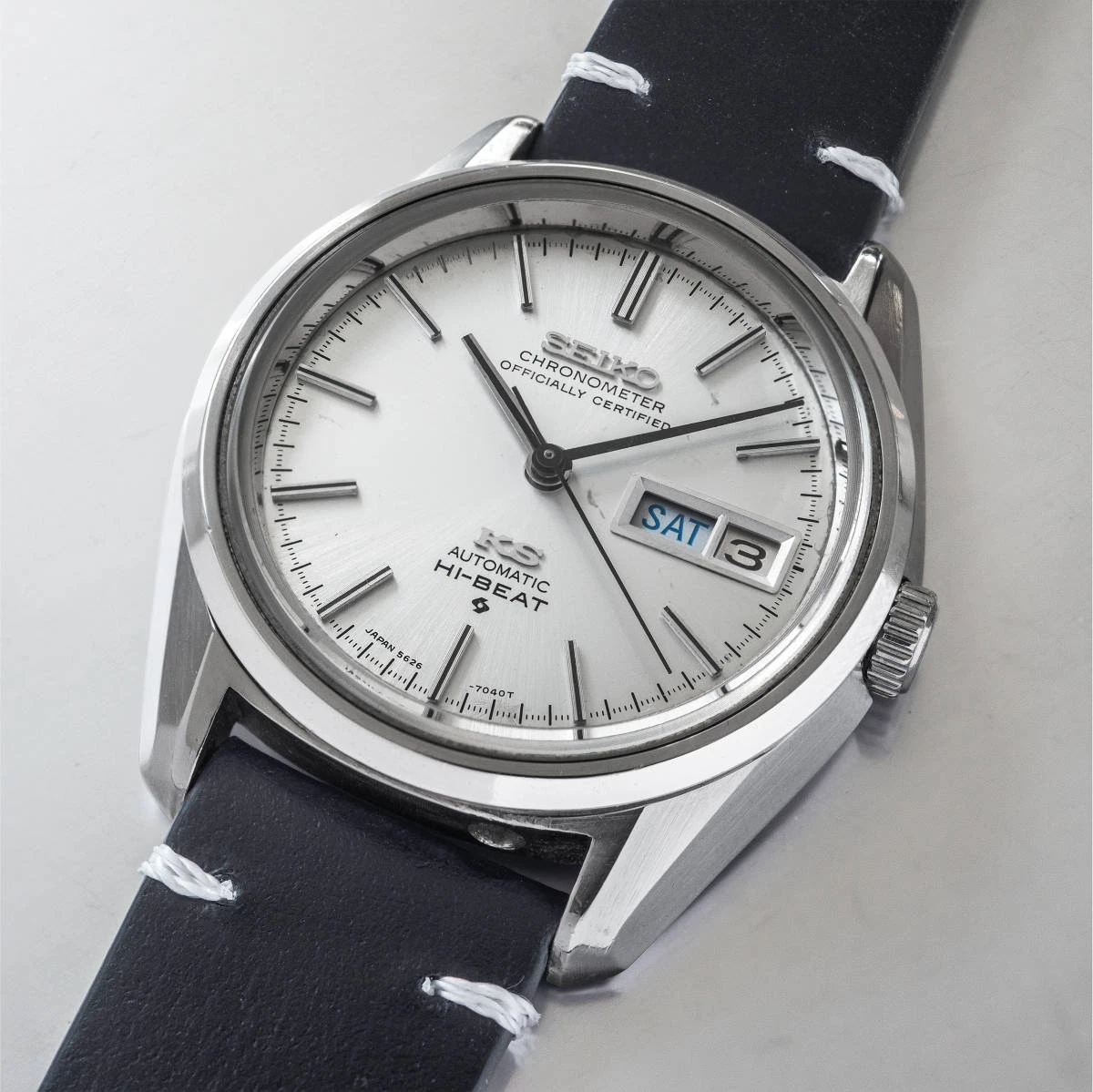 Seiko Chronometer 5626 7040 Overhaul Vintage Hi Beat Automatic