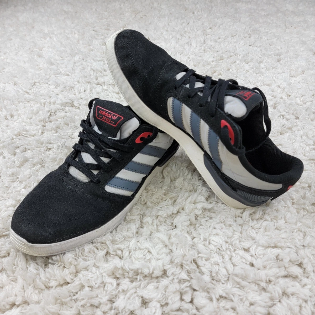 adidas ZX Skatebording Shoes Black Onix Collegiate Red 8 S86038 |