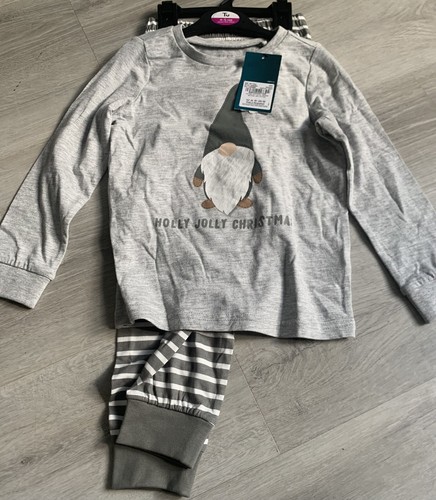 PIJAMA NIÑO TU 'HOLLY JOLLY CHRISTMAS' GONK NAVIDAD 4-5 AÑOS NUEVO CON ETIQUETAS REGALO - Imagen 2 de 9