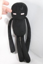 Minecraft Mojang 2014 10" Enderman Stuffed Plush Game Black