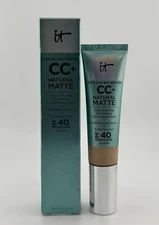 IT Cosmetics Your Skin But Better SPF40 Natural Matte Cream 1.08oz LIGHT 2025