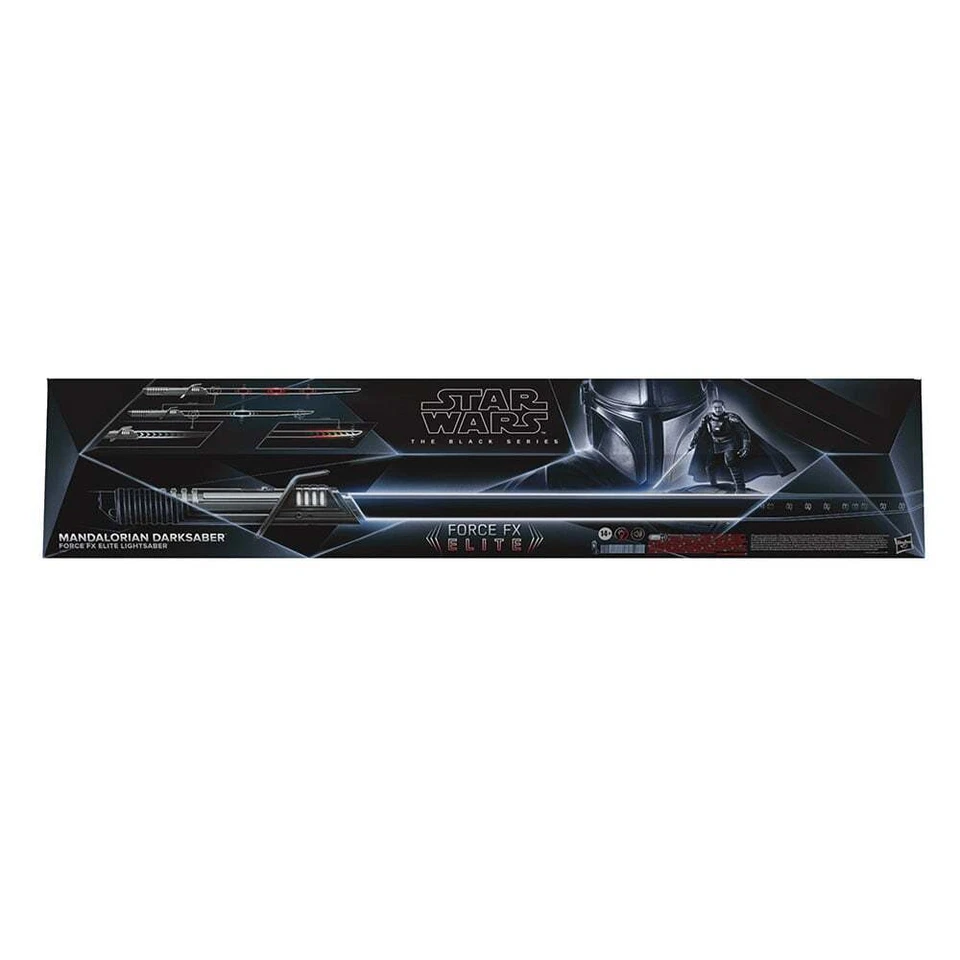 Star Wars The Black Series Mandalorian Darksaber Force FX Elite Lightsaber NEW