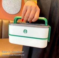 Starbucks Limited Edition Double Layer Insulated Large Capacity Lunch Box