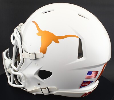 Réplica De Casco Texas Longhorns Riddell Speed – Green Gridiron, Inc - Foto 10