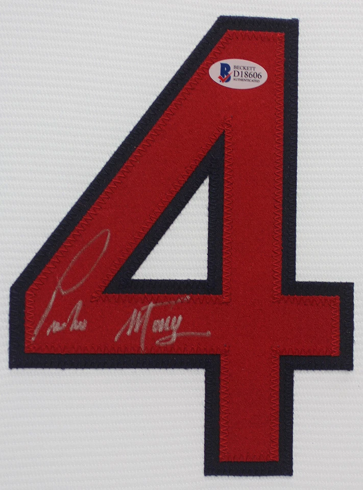 Pedro Martinez Autographed & Framed White Red Sox Jersey Auto Beckett COA - Image 2 of 4