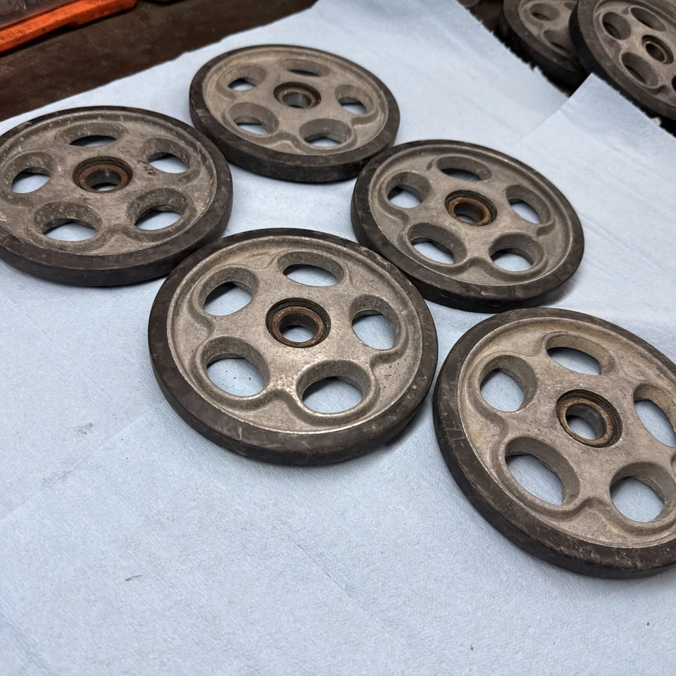 Yamaha SRV540 1985 moto de nieve vintage SRV540 Srv 540 suspensión trasera ruedas locas 6"" Foto 2 de 4