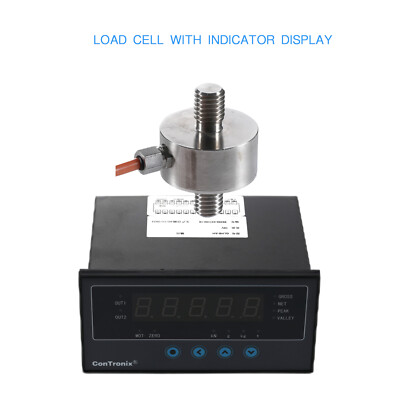 Mini Load Cell Sensor with Indicator Display Test Force Weight Pressure