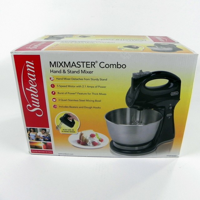 Sunbeam Mixmaster Combo Hand and Stand Mixer FPSBHS0403 for sale online