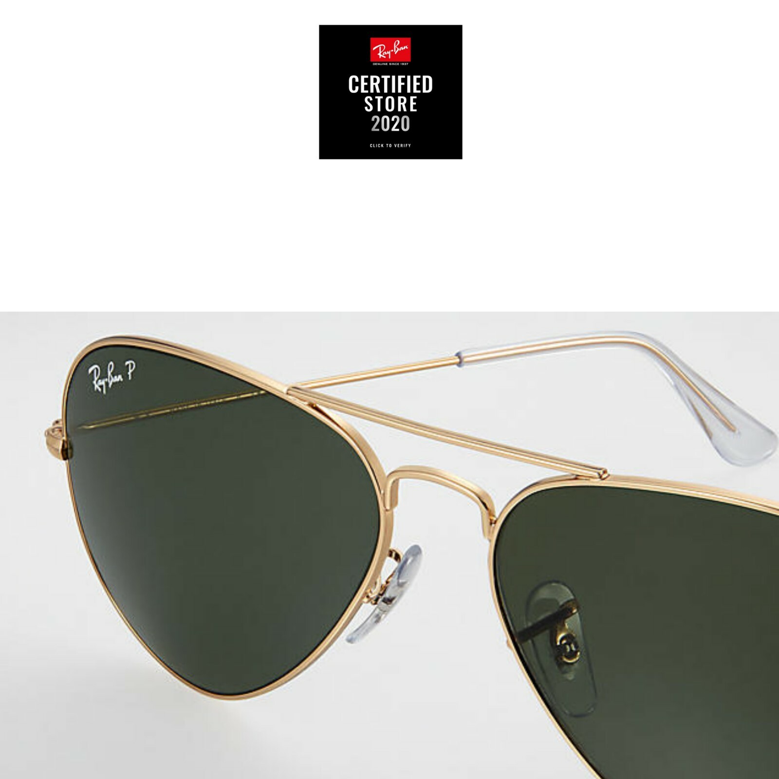 Gafas de Sol Ray-Ban Rb3025 Aviator Large metal 001/58 58mm | Compra online  en eBay