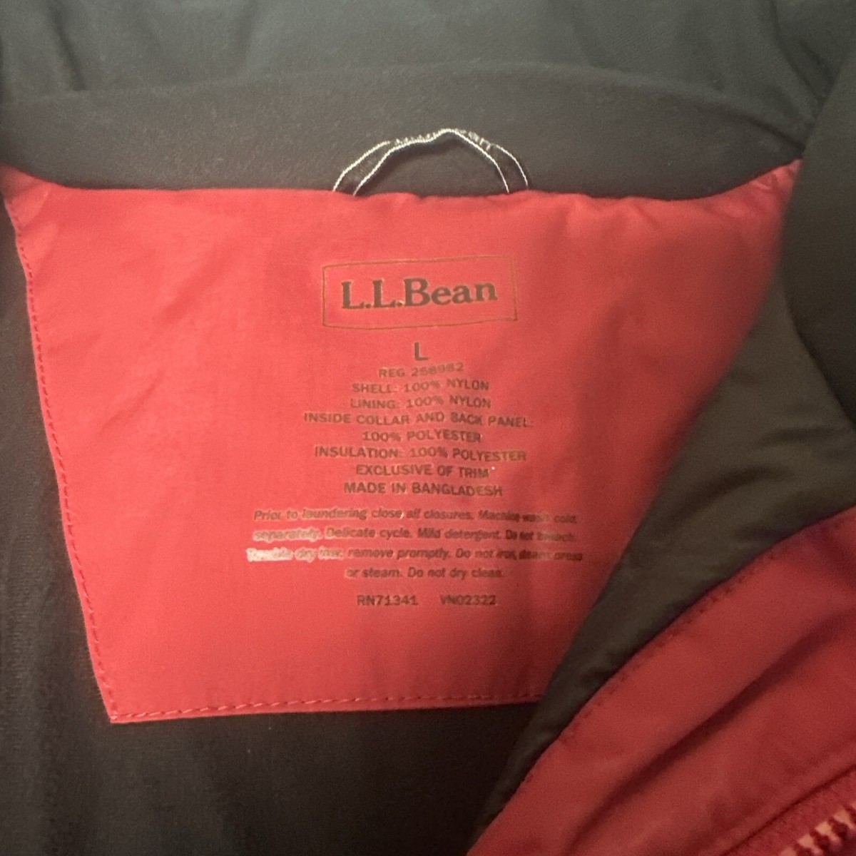 LL Bean Ski Jacket Men