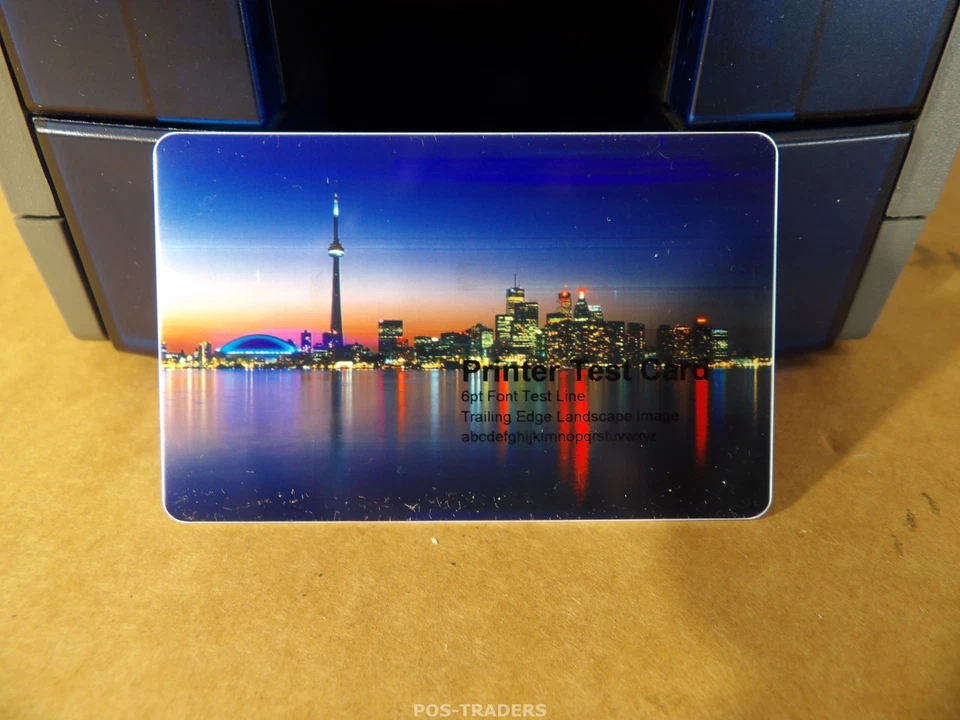 Datacard SD160 Single-Sided Plastic ID Card Printer PX10 - 21 CARDS - TESTED OK - Bild 3 von 4