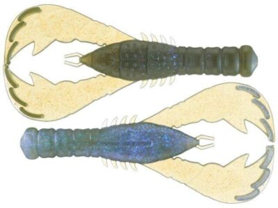 Yamamoto YAM-CRAW4-980: 4'' Yama Craw Watermelon Moondust (6 Pack)