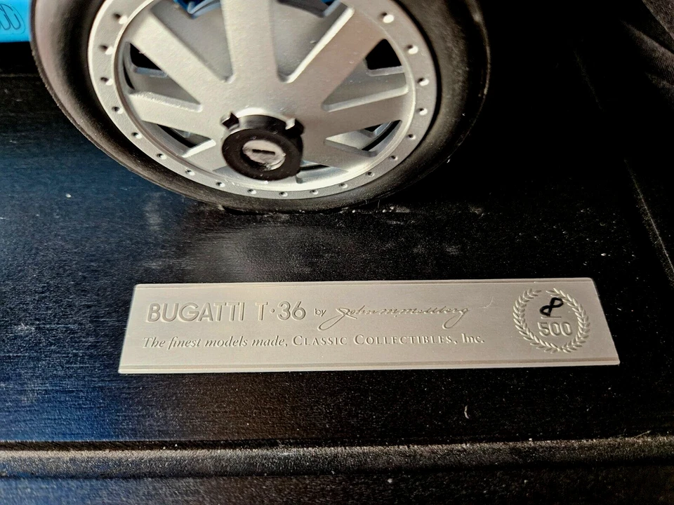 RARE 1925 Bugatti T36 Classic Collectibles #8 of 500 1:10 Scale Inv. #3420 - Image 3 of 4