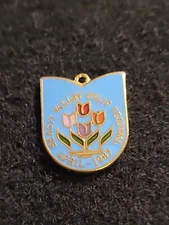 SKAGIT VALLEY TULIP FESTIVAL APRIL 1987 TRAVEL PENDANT