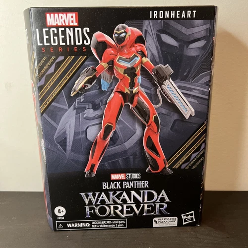 Figura 2022 Marvel Legends Series Black Panther Wakanda Forever Ironheart. NUEVO