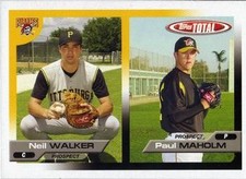 2005 Topps Total #712 Neil Walker / Paul Maholm PROS